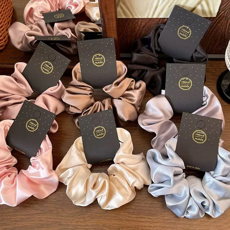 Satin Hair Scrunchies